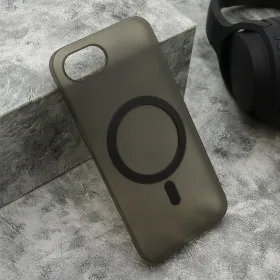 Futrola - maska CLOUD MagSafe za iPhone 16E (6.1) crna (MS).