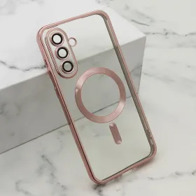 Futrola - maska CAMERA PROTECT MagSafe za Samsung A366 Galaxy A36 5G roze (MS).