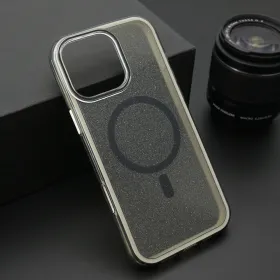 Futrola - maska CRYSTAL MagSafe za iPhone 16 Pro Max (6.9) crna (MS).