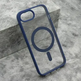 Futrola - maska BORDER MagSafe za iPhone 16E (6.1) plava (MS).
