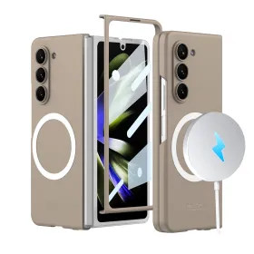 Futrola - maska COLOR MagSafe za Samsung Galaxy Z Fold 6 5G zlatna (GKK case) (MS).