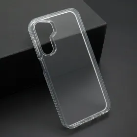 Futrola - maska COLOR FRAME za Samsung A256 Galaxy A25 5G srebrna (providna) (MS).