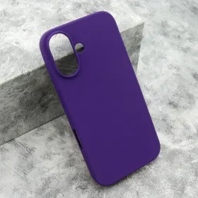 Futrola - maska GENTLE COLOR za iPhone 16 (6.1) lila (MS).