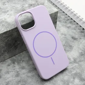 Futrola - maska FLEX MagSafe za iPhone 14 (6.1) ljubicasta (MS).