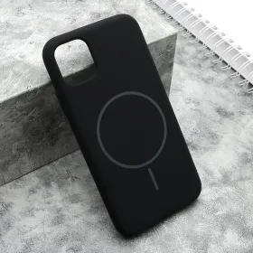 Futrola - maska FLEX MagSafe za iPhone 11 (6.1) crna (MS).