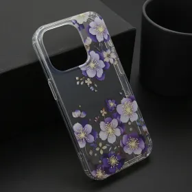 Futrola - maska FLOWER za iPhone 15 Pro (6.1) DZF7 (MS).