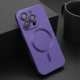 Futrola - maska ELEGANT MAGSAFE za iPhone 16 Pro (6.3) ljubicasta (MS).