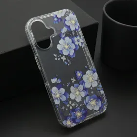 Futrola - maska FLOWER za iPhone 16 (6.1) DZF8 (MS).