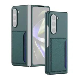 Futrola - maska ELEGANT CARD za Samsung F946 Galaxy Z Fold 5 5G zelena (GKK case) (MS).
