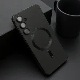 Futrola - maska ELEGANT MAGSAFE za Samsung A556 Galaxy A55 5G crna (MS).