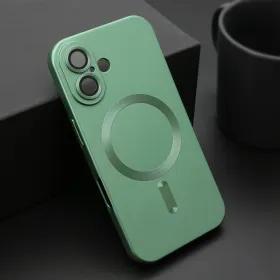 Futrola - maska ELEGANT MAGSAFE za iPhone 16 (6.1) zelena (MS).
