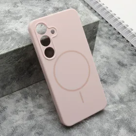 Futrola - maska FLEX MagSafe za Samsung S921 Galaxy S24 5G roze (MS).