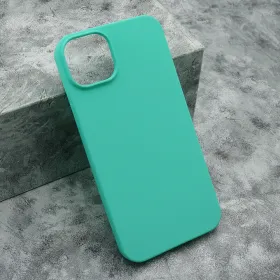 Futrola - maska GENTLE COLOR za iPhone 15 Plus (6.7) tirkizna (MS).