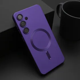 Futrola - maska ELEGANT MAGSAFE za Samsung S931 Galaxy S25 5G ljubicasta (MS).