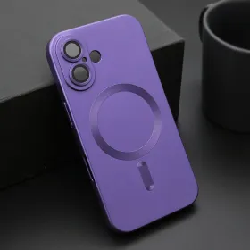 Futrola - maska ELEGANT MAGSAFE za iPhone 16 (6.1) ljubicasta (MS).
