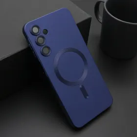 Futrola - maska ELEGANT MAGSAFE za Samsung A166 Galaxy A16 5G plava (MS).