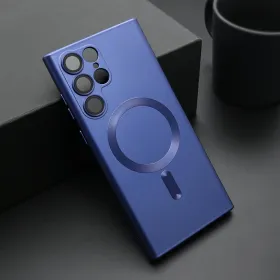 Futrola - maska ELEGANT MAGSAFE za Samsung Galaxy S22 Ultra 5G plava (MS).