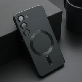 Futrola - maska ELEGANT MAGSAFE za Samsung S911B Galaxy S23 5G crna (MS).