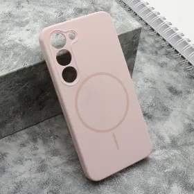 Futrola - maska FLEX MagSafe za Samsung S911B Galaxy S23 roze (MS).