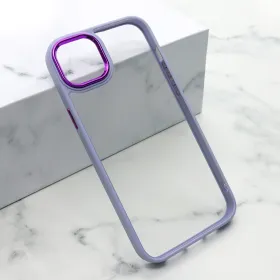 Futrola - maska ELEGANT EDGE za iPhone 14 Plus (6.7) ljubicasta (MS).