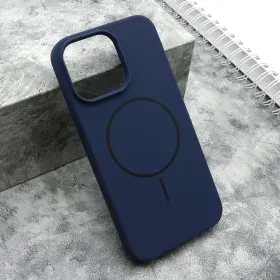 Futrola - maska FLEX MagSafe za iPhone 15 Pro Max (6.7) plava (MS).