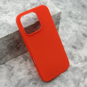Futrola - maska GENTLE COLOR za iPhone 16 Pro (6.3) crvena (MS).