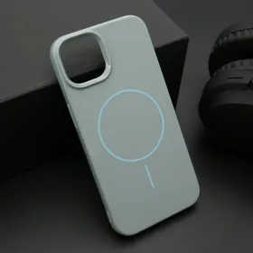 Futrola - maska JELLY MagSafe za iPhone 14 (6.1) mint (MS).