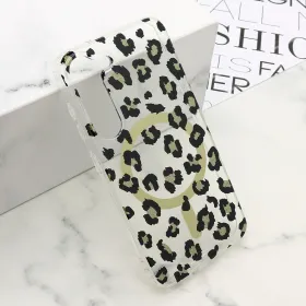 Futrola - maska LEOPARD MagSafe za Samsung s911B Galaxy s23 5G crna (MS).