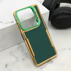 Futrola - maska GOLD LUXE za Xiaomi Redmi Note 13 Pro 4G zelena (MS).