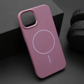 Futrola - maska JELLY MagSafe za iPhone 14 (6.1) ljubicasta (MS).