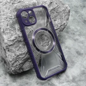 Futrola - maska LENS MAGSAFE za iPhone 14 (6.1) ljubicasta (MS).