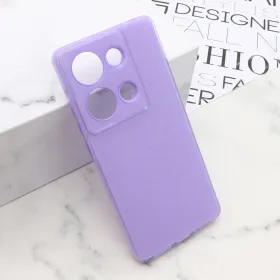 Futrola - maska GLOW SHINING za Xiaomi Redmi Note 13 Pro 4G ljubicasta (MS).