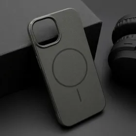 Futrola - maska JELLY MagSafe za iPhone 15 (6.1) crna (MS).