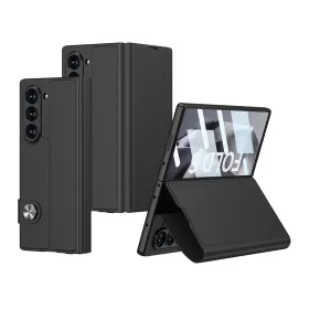 Futrola - maska LEATHER za Samsung Galaxy Z Fold 6 5G crna (GKK case) (MS).