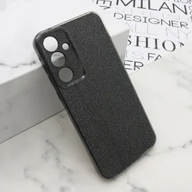 Futrola - maska GLOW SHINING za Samsung A356 Galaxy A35 5G 5G crna (MS).