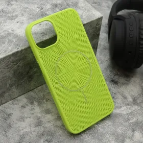 Futrola - maska LUME MagSafe za iPhone 13 (6.1) zelena (MS).