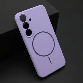 Futrola - maska MagSafe TOUCH za Samsung S931 Galaxy S25 5G ljubicasta (MS).