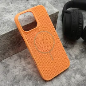 Futrola - maska LUME MagSafe za iPhone 16 Pro Max (6.9) narandzasta (MS).