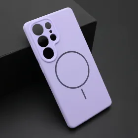 Futrola - maska MagSafe TOUCH za Samsung S938 Galaxy S25 Ultra 5G ljubicasta (MS).