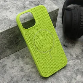 Futrola - maska LUME MagSafe za iPhone 15 (6.1) zelena (MS).