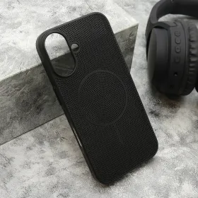 Futrola - maska LUME MagSafe za iPhone 16 (6.1) crna (MS).