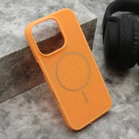 Futrola - maska LUME MagSafe za iPhone 16 Pro (6.3) narandzasta (MS).