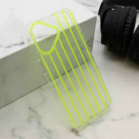 Futrola - maska PARTY za iPhone 16 (6.1) zuta (MS).