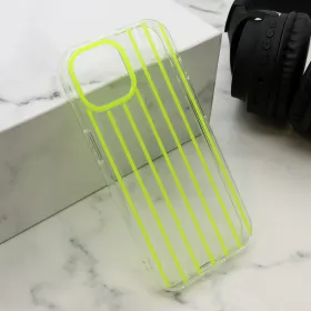 Futrola - maska PARTY za iPhone 15 (6.1) zuta (MS).