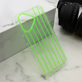 Futrola - maska PARTY za iPhone 16 (6.1) zelena (MS).