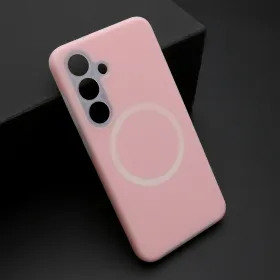 Futrola - maska PASTEL COLOR MagSafe za Samsung S931 Galaxy S25 5G roze (MS).