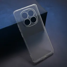 Silikonska futrola - maska CLEAR STRONG za Xiaomi Redmi Note 14 Pro 4G providna (MS).