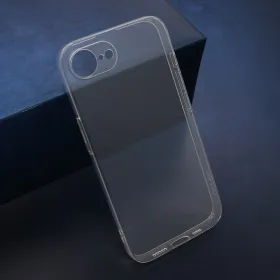 Silikonska futrola - maska CLEAR STRONG za iPhone 16E (6.1) providna (MS).