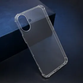 Silikonska futrola - maska CRASHPROOF za iPhone 16 Plus (6.7) providna (MS).