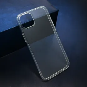 Silikonska futrola - maska CLEAR za iPhone 15 Plus (6.7) providna (MS).
